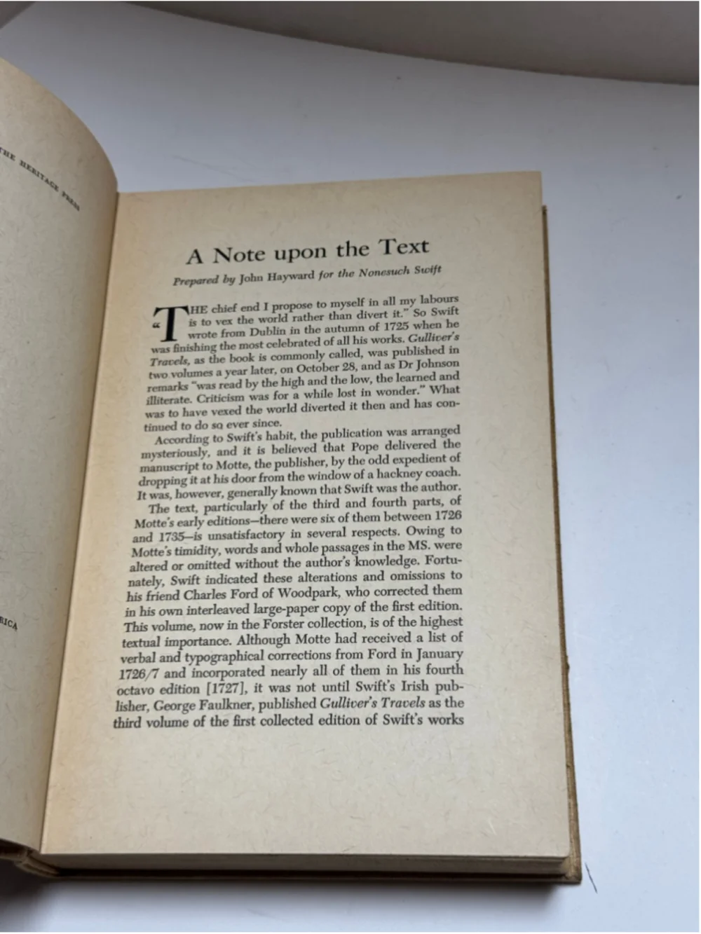 Heritage Press name by